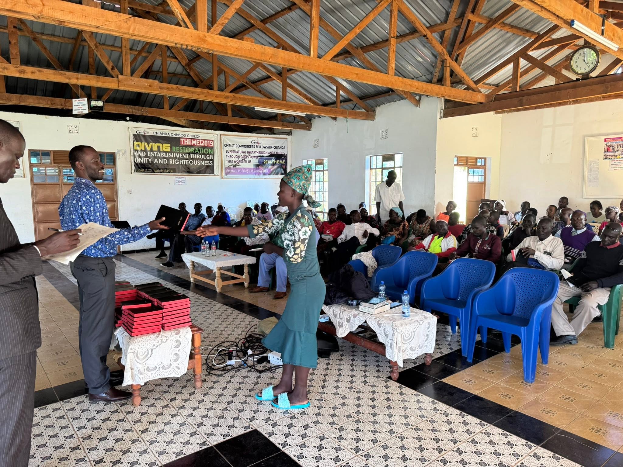 Bible distribution